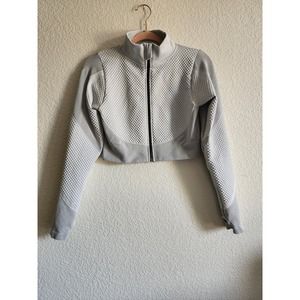 Bella Movement Crop Top Active Sweater Womens Lg